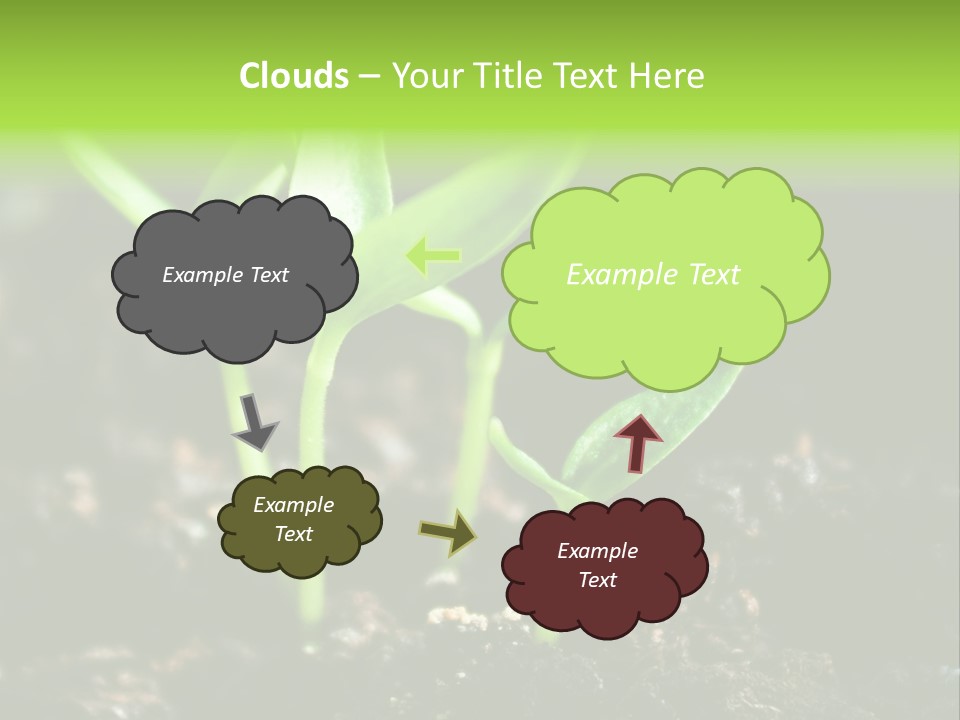Green Ground Fresh PowerPoint Template
