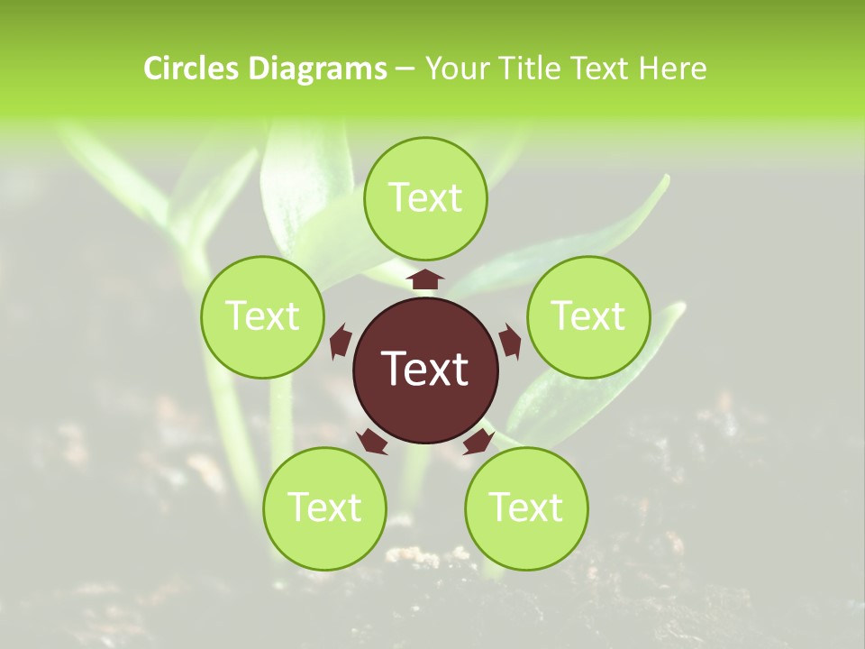 Green Ground Fresh PowerPoint Template