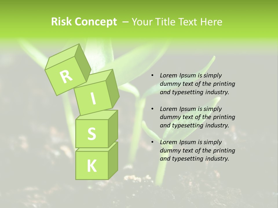 Green Ground Fresh PowerPoint Template
