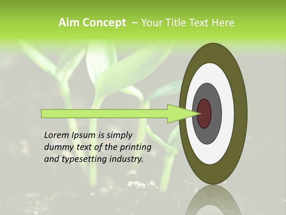 Green Ground Fresh PowerPoint Template