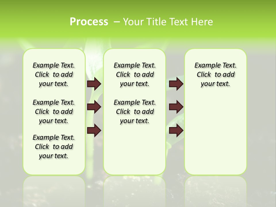 Green Ground Fresh PowerPoint Template