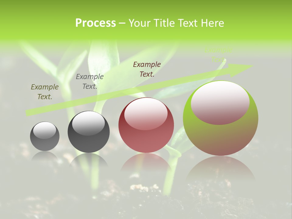 Green Ground Fresh PowerPoint Template