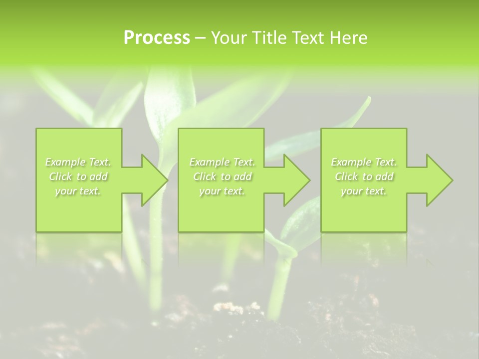 Green Ground Fresh PowerPoint Template