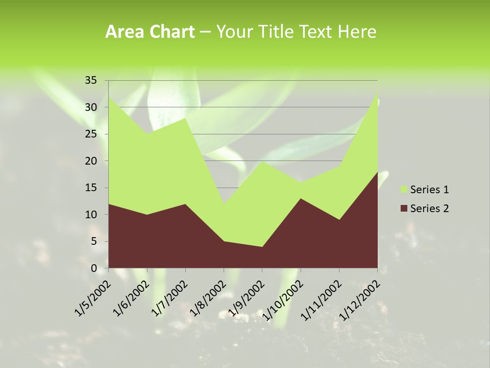 Green Ground Fresh PowerPoint Template