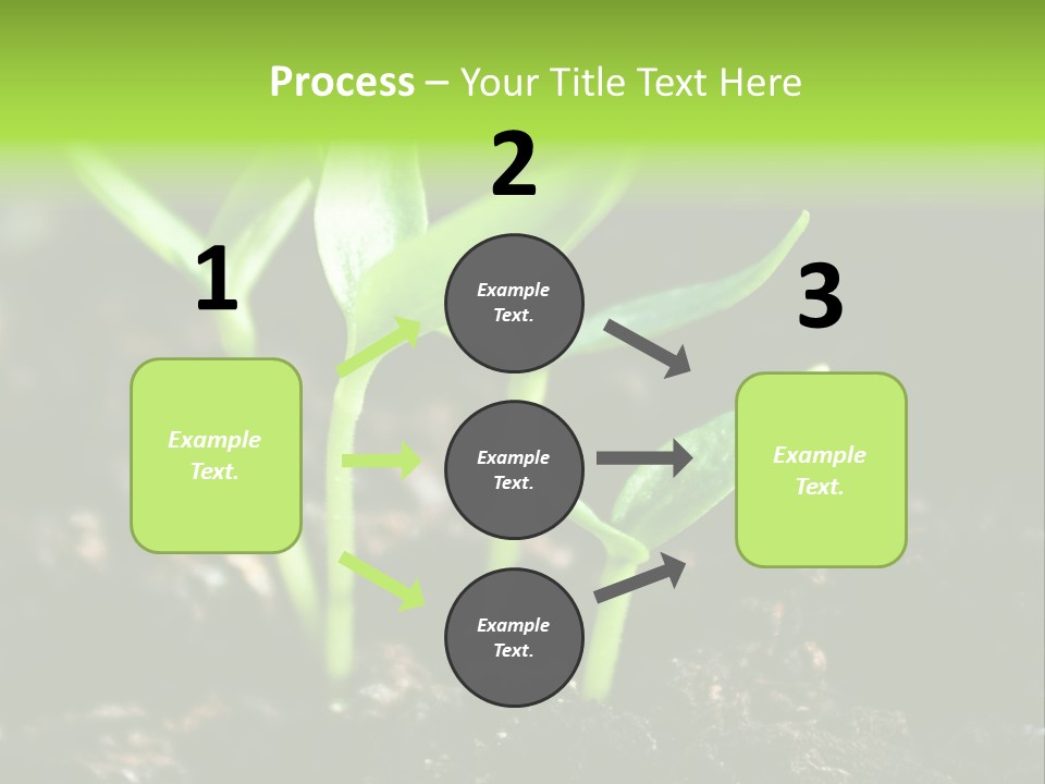 Green Ground Fresh PowerPoint Template