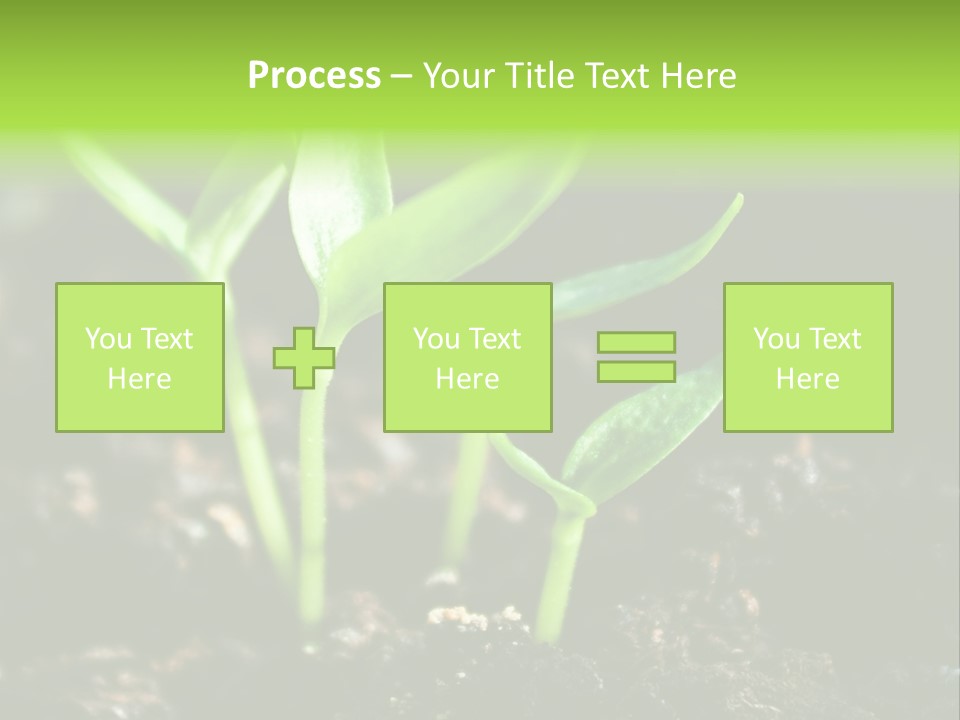 Green Ground Fresh PowerPoint Template