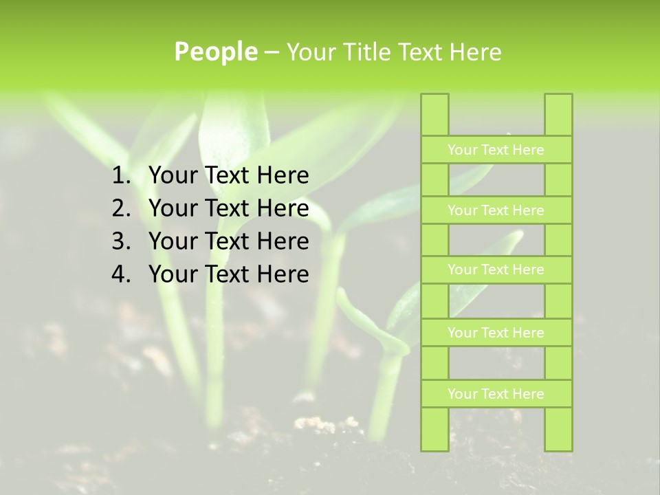 Green Ground Fresh PowerPoint Template