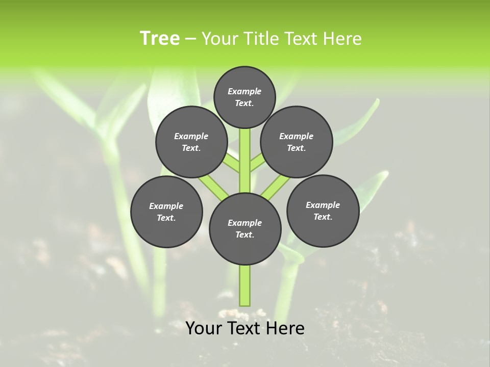 Green Ground Fresh PowerPoint Template