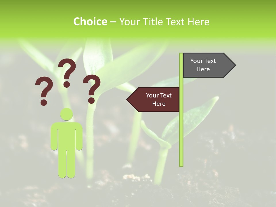 Green Ground Fresh PowerPoint Template