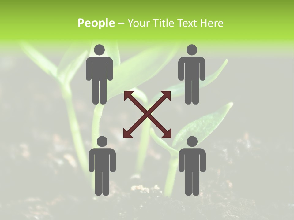 Green Ground Fresh PowerPoint Template