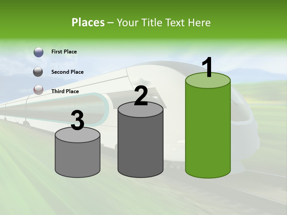 Commute Vehicle Hi Tech PowerPoint Template