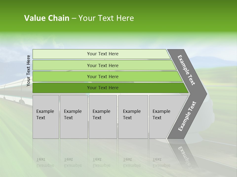 Commute Vehicle Hi Tech PowerPoint Template