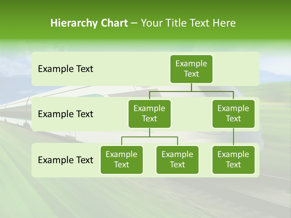 Commute Vehicle Hi Tech PowerPoint Template