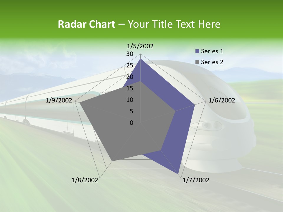 Commute Vehicle Hi Tech PowerPoint Template