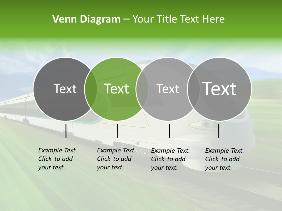 Commute Vehicle Hi Tech PowerPoint Template