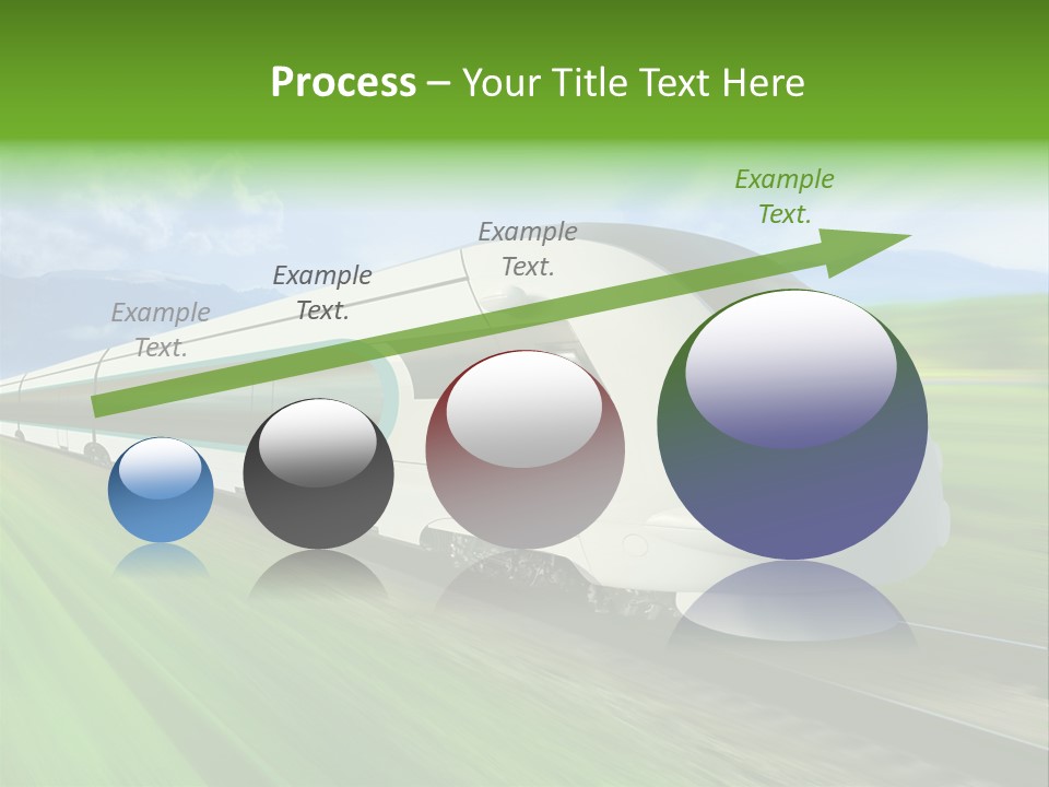 Commute Vehicle Hi Tech PowerPoint Template