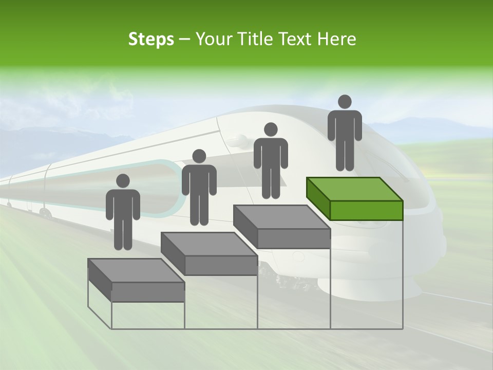 Commute Vehicle Hi Tech PowerPoint Template