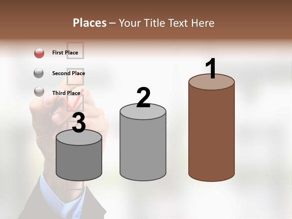 Exam Option Vote PowerPoint Template