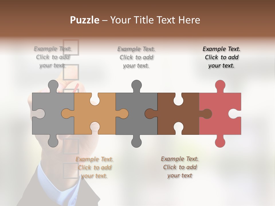 Exam Option Vote PowerPoint Template