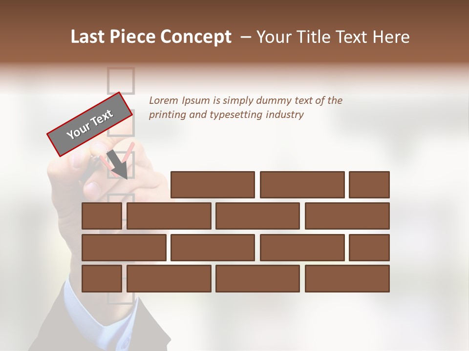 Exam Option Vote PowerPoint Template