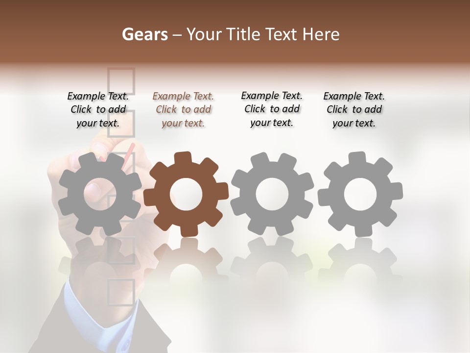 Exam Option Vote PowerPoint Template