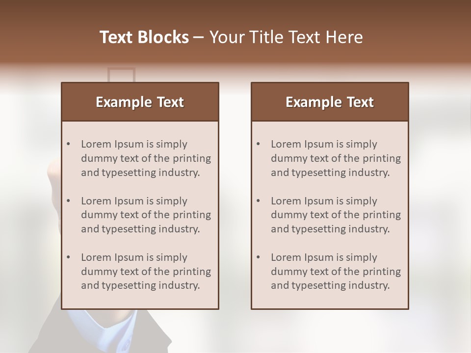 Exam Option Vote PowerPoint Template
