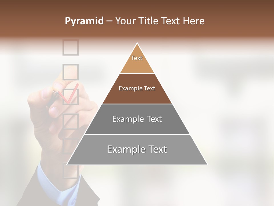Exam Option Vote PowerPoint Template