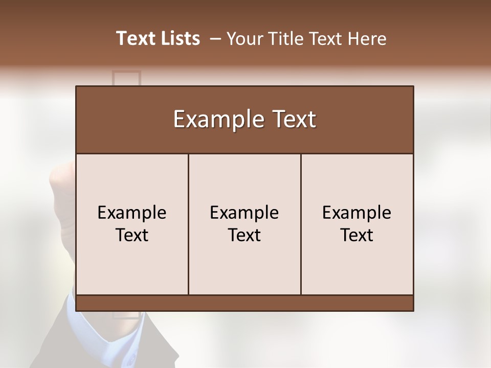 Exam Option Vote PowerPoint Template