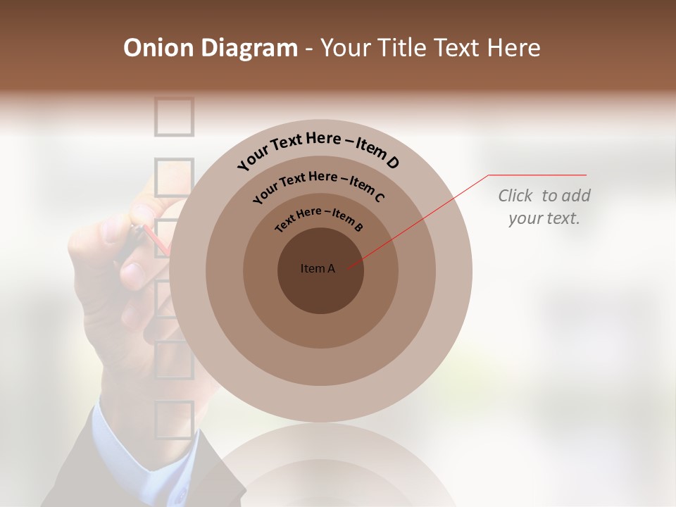 Exam Option Vote PowerPoint Template