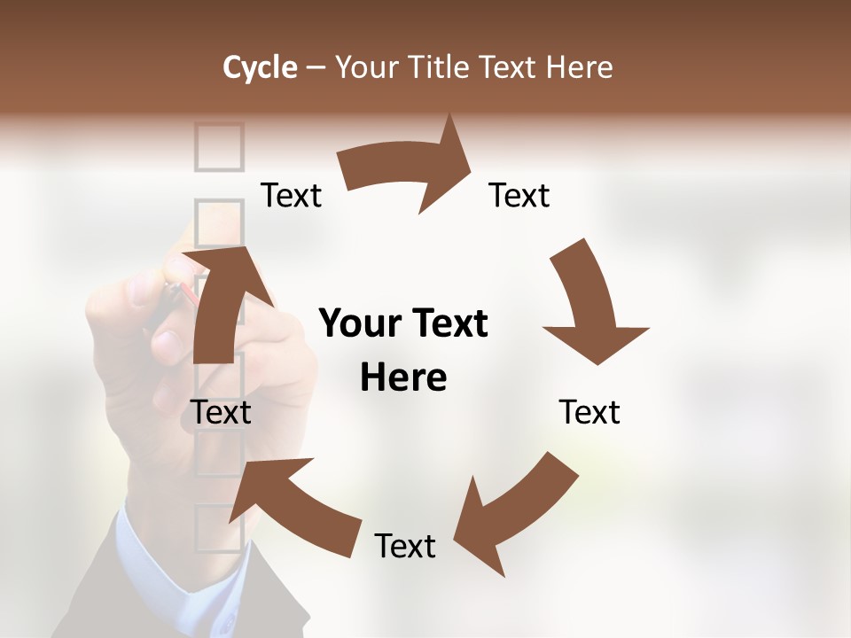 Exam Option Vote PowerPoint Template