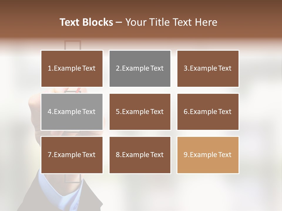 Exam Option Vote PowerPoint Template