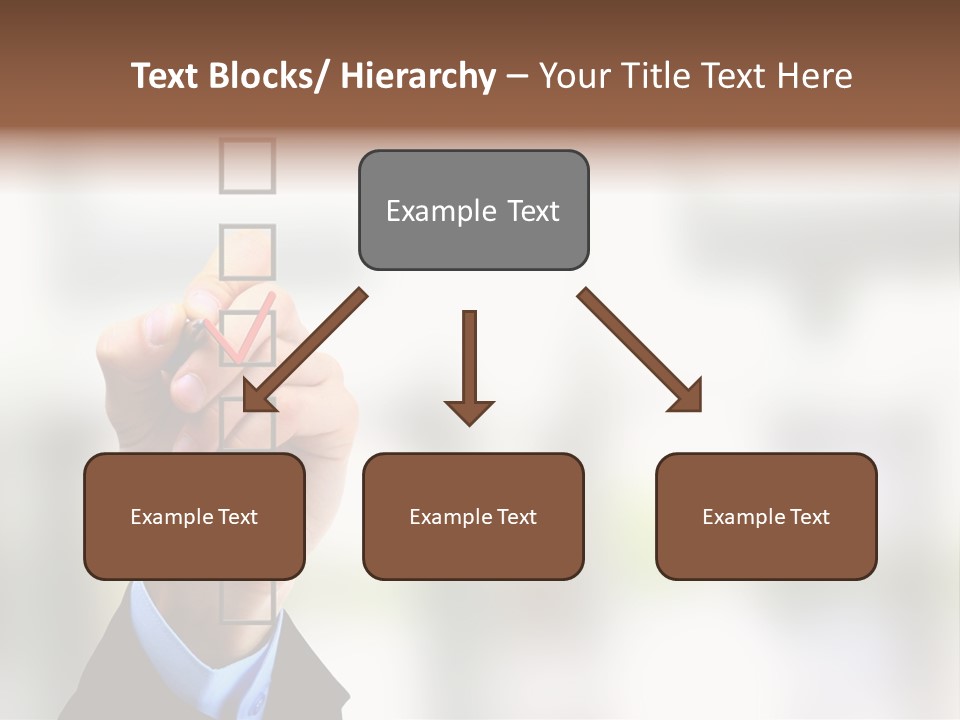 Exam Option Vote PowerPoint Template