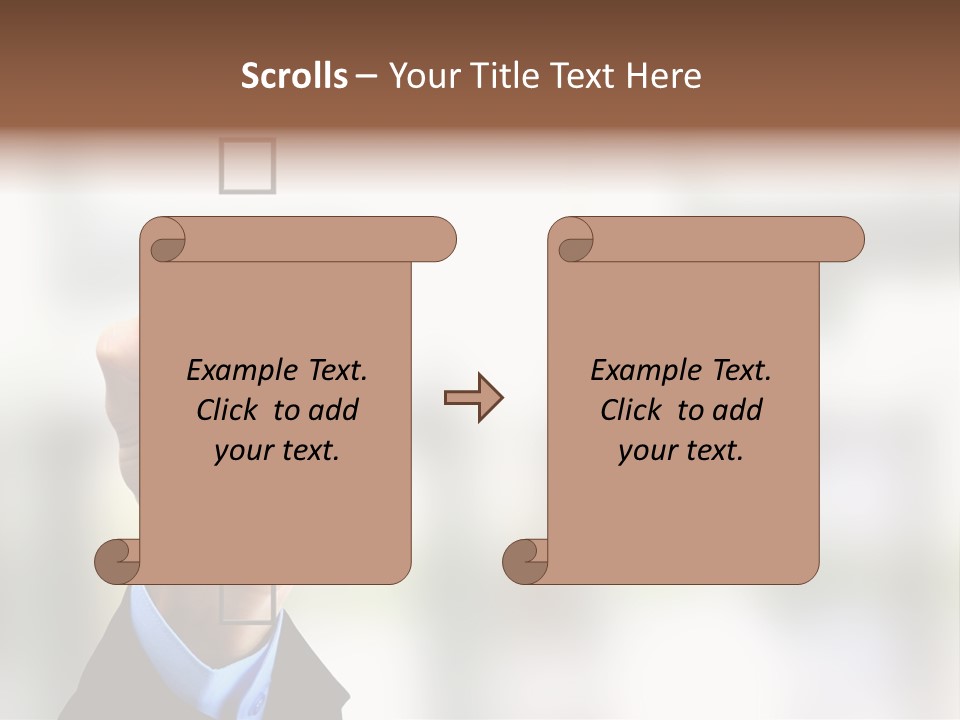 Exam Option Vote PowerPoint Template