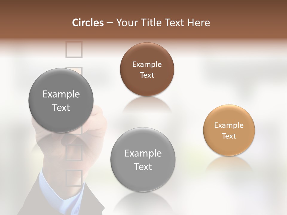 Exam Option Vote PowerPoint Template