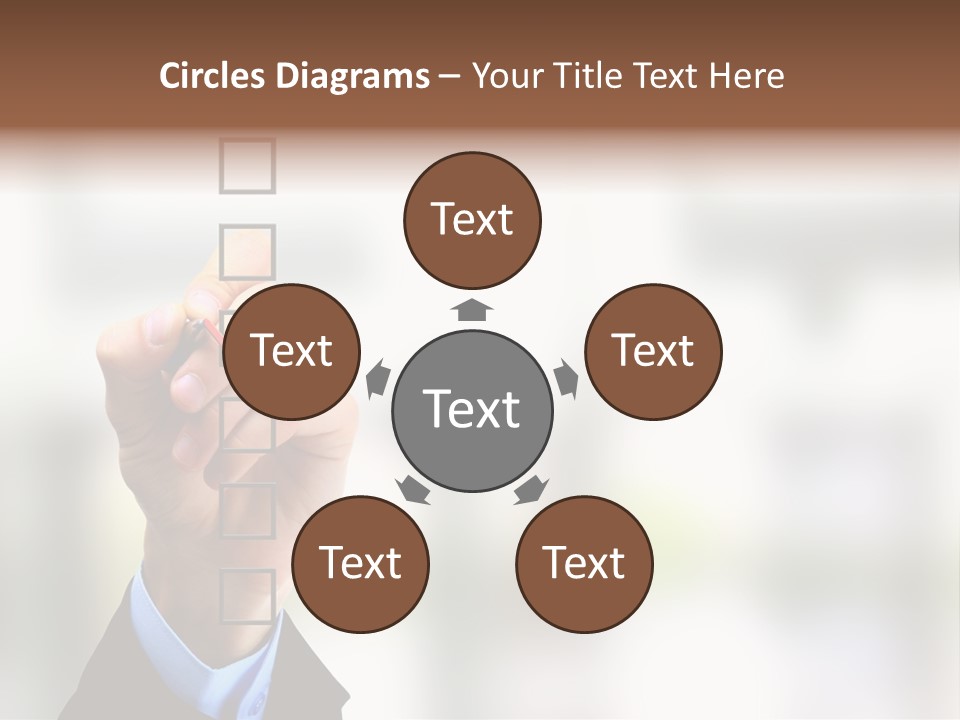 Exam Option Vote PowerPoint Template