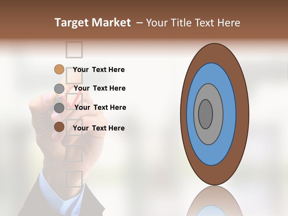 Exam Option Vote PowerPoint Template