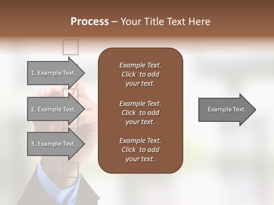 Exam Option Vote PowerPoint Template