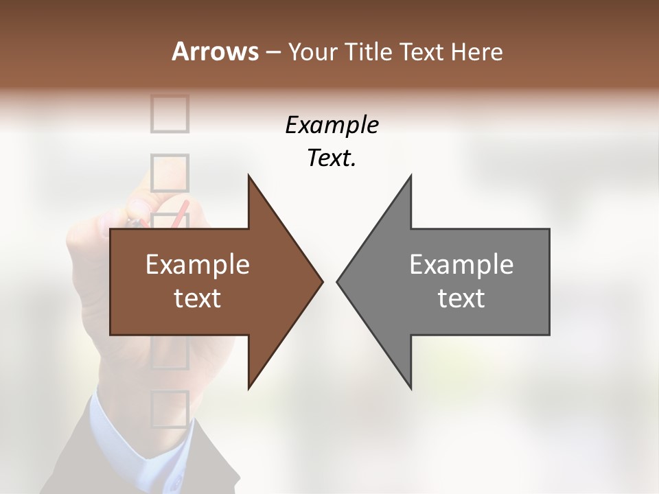 Exam Option Vote PowerPoint Template