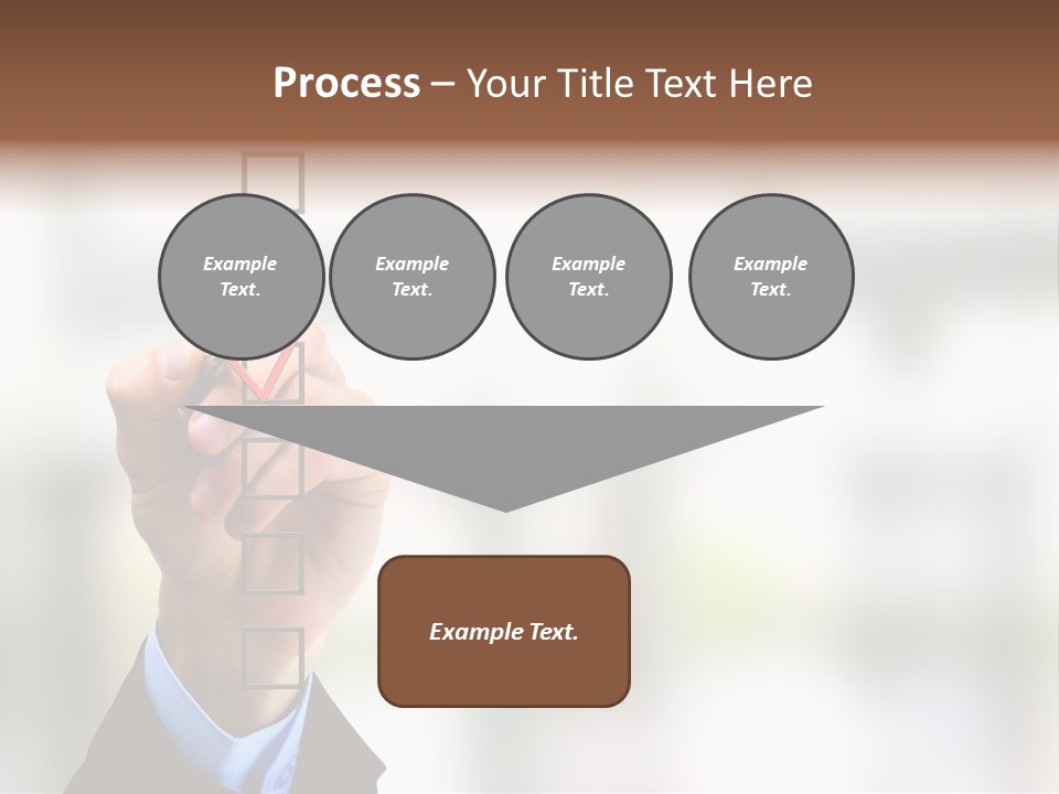 Exam Option Vote PowerPoint Template