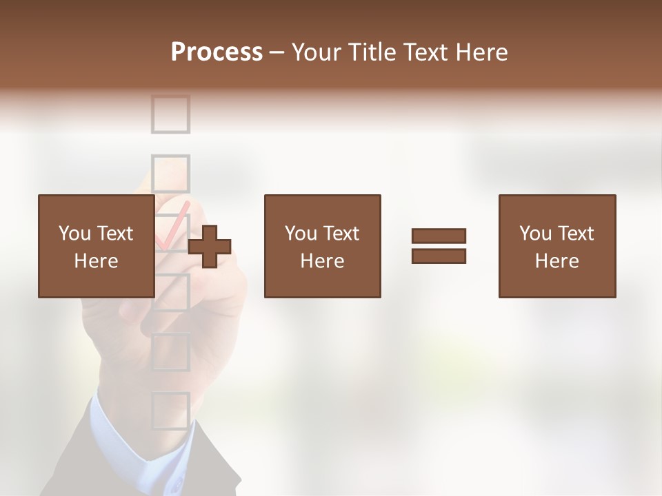 Exam Option Vote PowerPoint Template