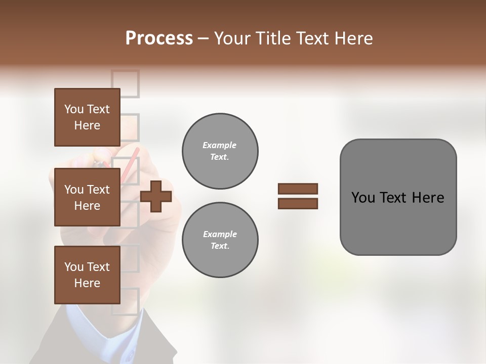 Exam Option Vote PowerPoint Template
