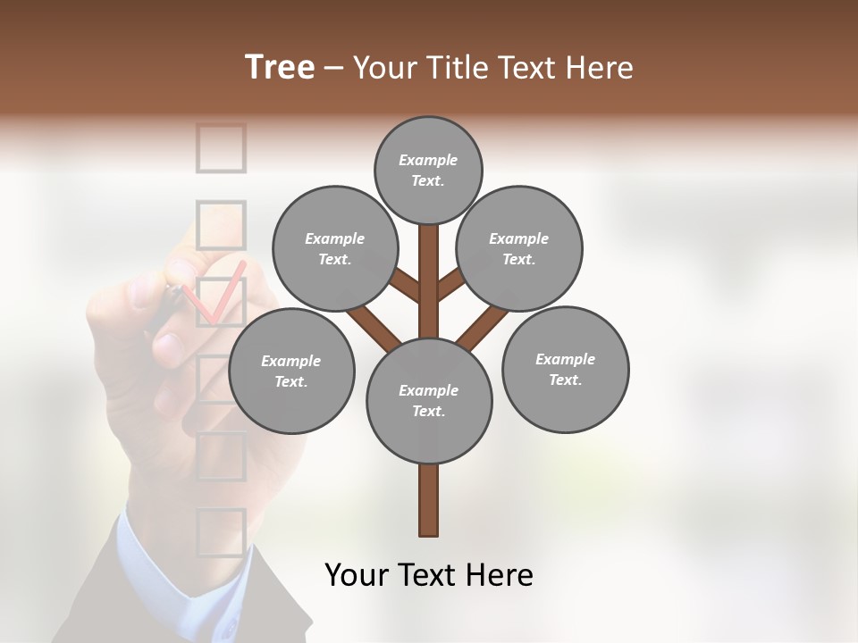 Exam Option Vote PowerPoint Template