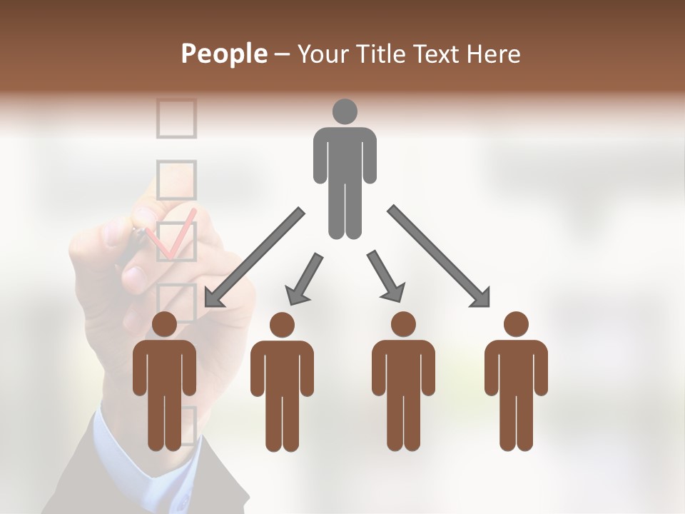 Exam Option Vote PowerPoint Template