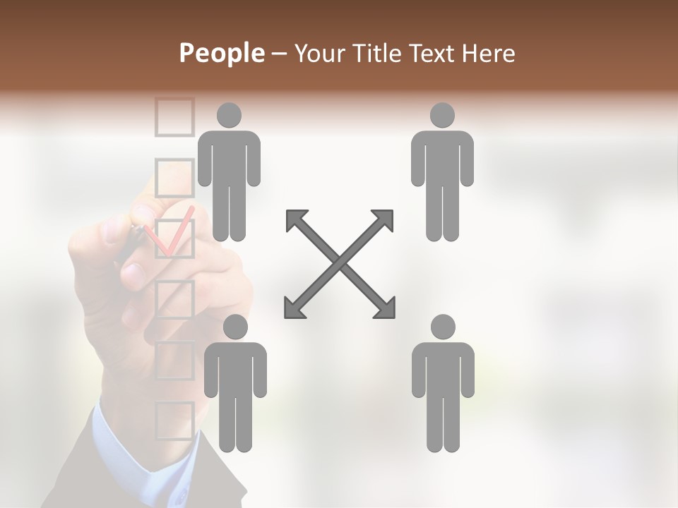 Exam Option Vote PowerPoint Template