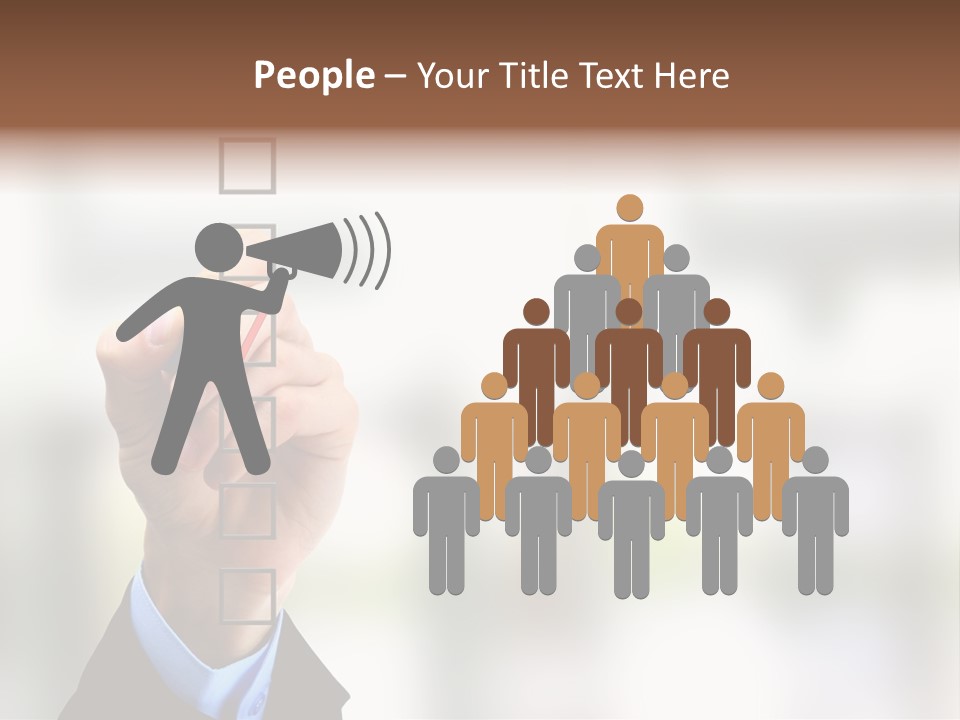 Exam Option Vote PowerPoint Template