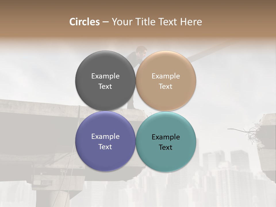 Outdoor Cross Problem PowerPoint Template