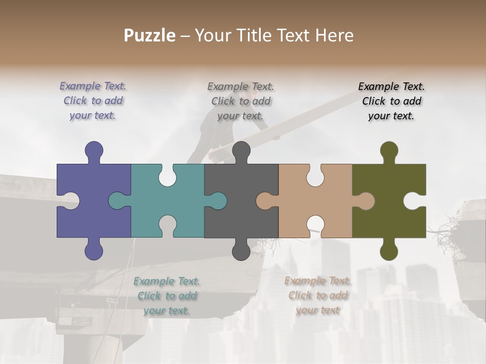 Outdoor Cross Problem PowerPoint Template