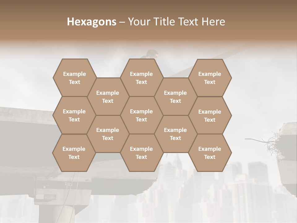 Outdoor Cross Problem PowerPoint Template