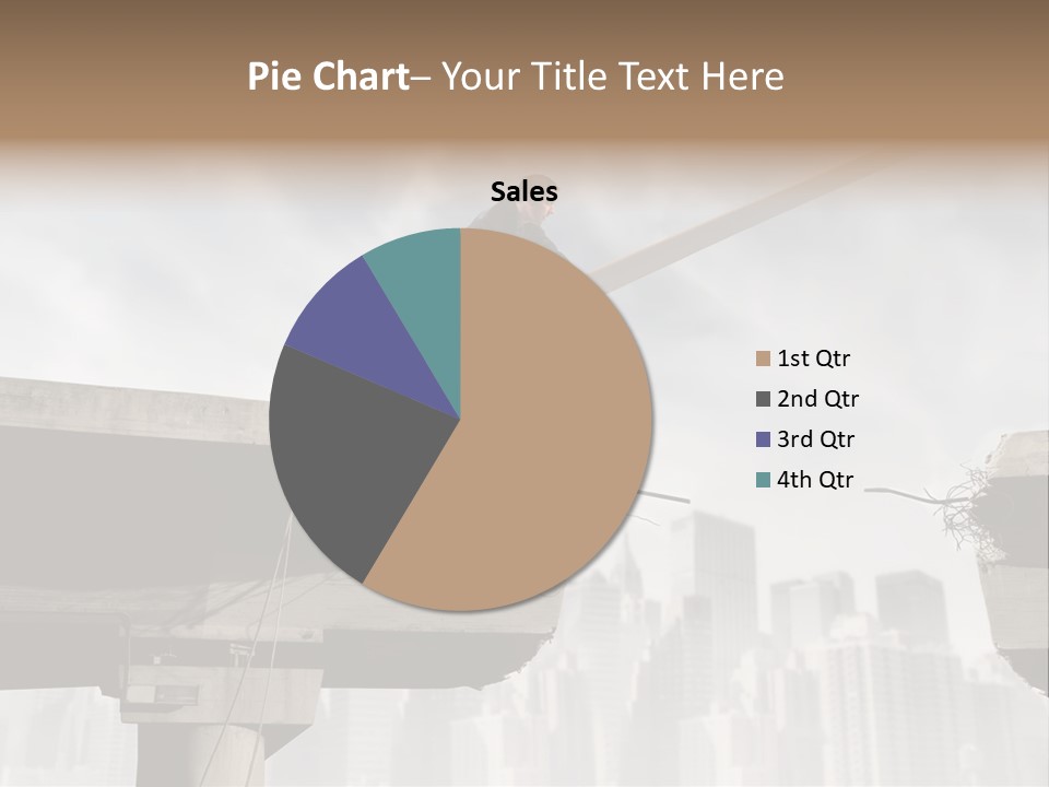 Outdoor Cross Problem PowerPoint Template