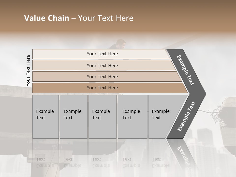 Outdoor Cross Problem PowerPoint Template